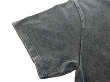 画像をギャラリービューアに読み込む, 新品未使用 SALUTE サルーテ WASHED FLOWER VINTAGE T-SHIRT ヴィンテージ加工 フラワープリント クルーネックTシャツ ブラック サイズM 中古 4b000905