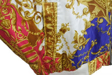 Load image into Gallery viewer, EXPRESS エクスプレス スカーフ柄 ボンバージャケット ブルゾン ホワイト ワンサイズ ポリエステル 美品 中古 4b000910