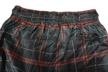 Load image into Gallery viewer, 新品未使用 REPRESENT レプリゼント トラックパンツ シェル ポリエステル イギリス製 チェック柄 ブラック サイズL 中古 4b000916