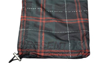 Load image into Gallery viewer, 新品未使用 REPRESENT レプリゼント トラックパンツ シェル ポリエステル イギリス製 チェック柄 ブラック サイズL 中古 4b000916