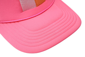 極美品 Virgil Abloh x MCA Figures of Speech キャップ CHECKER BOX PINK HAT ピンク ポリエステル ナイロン 中古 4b000919