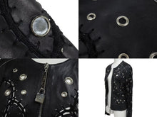 画像をギャラリービューアに読み込む, Christian Dior クリスチャンディオール ガリアーノ期 ミラードレザージャケット サイズ38 ランウェイコレクション ラムスキン 美品 中古 4b000922