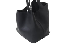 Load image into Gallery viewer, 極美品 HERMES エルメス ピコタンロックMM ハンドバッグ X刻印 トリヨンクレマンス ブラック シルバー金具 中古 4b000926