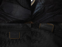 画像をギャラリービューアに読み込む, Christian Dior クリスチャンディオール ガウチョ サドルバッグ ハンドバッグ 16-MA-0067 ブラック レザー 美品 中古 4b000930