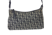 画像をギャラリービューアに読み込む, CHRISTIAN DIOR クリスチャン ディオール ディオールトロッター ショルダーバッグ キャンバス 01RU 0044 ブラック 良品 中古 4b000932