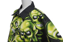 画像をギャラリービューアに読み込む, Supreme シュプリーム Skull pile Work Jacket 18ss スカル デニム ジャケット サイズL シルバー金具 中古 4b000936