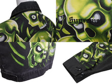 画像をギャラリービューアに読み込む, Supreme シュプリーム Skull pile Work Jacket 18ss スカル デニム ジャケット サイズL シルバー金具 中古 4b000936