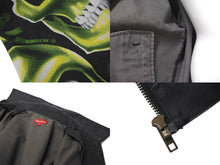 画像をギャラリービューアに読み込む, Supreme シュプリーム Skull pile Work Jacket 18ss スカル デニム ジャケット サイズL シルバー金具 中古 4b000936