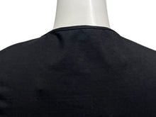 Load image into Gallery viewer, MIUMIU ミュウミュウ クロップド トップス タンクトップ ノースリーブ MJT638 サイズXS ボーダー ロゴ ブラック 美品 中古 4b000941