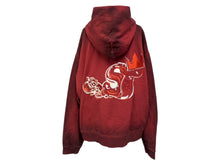 画像をギャラリービューアに読み込む, 新品未使用 SLOWBUCKS スローバックス ジップアップフーディー パーカー サイズXL レッド グラデーション 刺繍 中古 4b009445