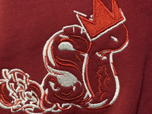 画像をギャラリービューアに読み込む, 新品未使用 SLOWBUCKS スローバックス ジップアップフーディー パーカー サイズXL レッド グラデーション 刺繍 中古 4b009446