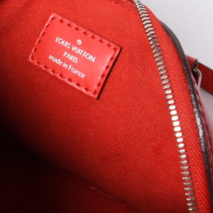 Very Good Condition LOUIS VUITTON Nano Alma Shoulder Bag M50516 Epi Leather Castilian Red Used 4a000719