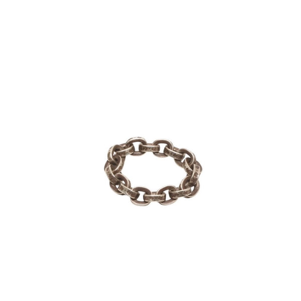 CHROME HEARTS クロムハーツ ペーパーチェーンリング 指輪 サイズ10号 重量4.73g シルバー925 アクセサリー 美品 中古 4a000968