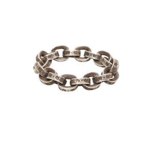 CHROME HEARTS クロムハーツ ペーパーチェーンリング 指輪 サイズ10号 重量4.73g シルバー925 アクセサリー 美品 中古 4a000968