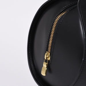 極美品 LOUIS VUITTON ルイヴィトン エピ スフロ ハンドバッグ レザー ノワール M52222 エピレザー ゴールド金具 中古 4a000818