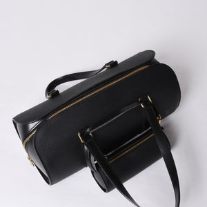 極美品 LOUIS VUITTON ルイヴィトン エピ スフロ ハンドバッグ レザー ノワール M52222 エピレザー ゴールド金具 中古 4a000818