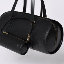 画像をギャラリービューアに読み込む, 極美品 LOUIS VUITTON ルイヴィトン エピ スフロ ハンドバッグ レザー ノワール M52222 エピレザー ゴールド金具 中古 4a000757