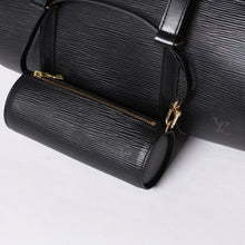 画像をギャラリービューアに読み込む, 極美品 LOUIS VUITTON ルイヴィトン エピ スフロ ハンドバッグ レザー ノワール M52222 エピレザー ゴールド金具 中古 4a000757