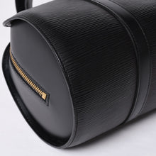 画像をギャラリービューアに読み込む, 極美品 LOUIS VUITTON ルイヴィトン エピ スフロ ハンドバッグ レザー ノワール M52222 エピレザー ゴールド金具 中古 4a000757