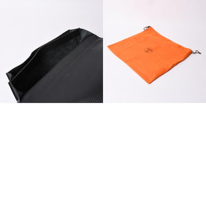 HERMES エルメス サック ア デペッシュ 38 ブリーフケース フィヨルド ブラック ゴールド金具 □H刻印 中古 4a000707