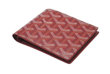 画像をギャラリービューアに読み込む, 新品未使用 GOYARD ゴヤール ヴィクトワール ウォレット 二つ折り財布 VICTO8PMLTY50CL50X PVC レザー レッド 中古 4b000951