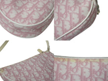 Load image into Gallery viewer, ChristianDior クリスチャンディオール サドルポーチ ワンショルダーバッグ トロッター ピンク 美品 中古 4b000955