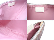 Load image into Gallery viewer, ChristianDior クリスチャンディオール サドルポーチ ワンショルダーバッグ トロッター ピンク 美品 中古 4b000955