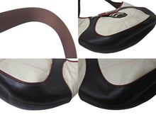 画像をギャラリービューアに読み込む, CELINE セリーヌ ワンショルダーバッグ 149133CDM 2002年記念モデル 日韓W杯 レザー ホワイト ブラウン レッド シルバー金具 美品 中古 4b000972