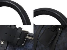 画像をギャラリービューアに読み込む, 極美品 LOUIS VUITTON ルイヴィトン キーポル バンドリエール 45 ボストンバッグ 2WAY ダミエコバルト N41349 中古 4b000981