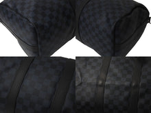 画像をギャラリービューアに読み込む, 極美品 LOUIS VUITTON ルイヴィトン キーポル バンドリエール 45 ボストンバッグ 2WAY ダミエコバルト N41349 中古 4b000981