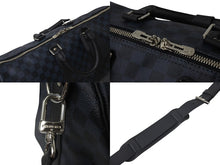 画像をギャラリービューアに読み込む, 極美品 LOUIS VUITTON ルイヴィトン キーポル バンドリエール 45 ボストンバッグ 2WAY ダミエコバルト N41349 中古 4b000981