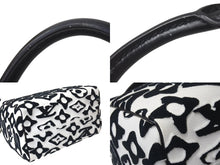 Load image into Gallery viewer, 極美品 LOUIS VUITTON ルイヴィトン スピーディー バンドリエール25 M45563 タフテッドモノグラム ブラック ホワイト 中古 4b000984