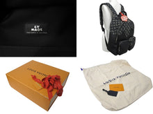 画像をギャラリービューアに読み込む, 新品同様 LOUIS VUITTON ルイヴィトン × NIGO モノグラム デニム バックパック マルチポケット M45973 ブラック 中古 4b000985