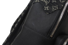 画像をギャラリービューアに読み込む, 新品同様 LOUIS VUITTON ルイヴィトン × NIGO モノグラム デニム バックパック マルチポケット M45973 ブラック 中古 4b000985
