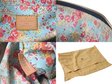 画像をギャラリービューアに読み込む, 極美品 LOUISVUITTON ルイヴィトン パウチィ ワンショルダーバッグ M95382 パッチワーク モノグラムデニム ブルー 中古 4b000990