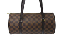Load image into Gallery viewer, 極美品 LOUIS VUITTON ルイヴィトン ハンドバッグ パピヨン30 ダミエキャンバス N51303 ブラウン ゴールド金具 中古 4b000993