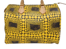 Load image into Gallery viewer, 新品同様 LOUIS VUITTON ルイヴィトン スピーディ30 草間彌生 コラボ 2012年 M40692 パンプキンドット イエロー 中古 4b000997