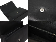 画像をギャラリービューアに読み込む, 極美品 CHROME HEARTS クロムハーツ エクストララージダガー装飾 クラッチバッグ ダガージップ レザー シルバー925 シルバー金具 中古 4b010003