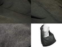 画像をギャラリービューアに読み込む, BOTTEGA VENETA ボッテガヴェネタ イントレチャート ザ ジョディマキシ ショルダーバッグ レザー P01492354Z グリーン 美品 中古 4b001004