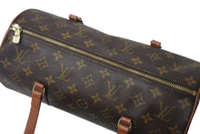 Load image into Gallery viewer, LOUIS VUITTON ルイヴィトン パピヨン30 ハンドバッグ M51365 筒型 モノグラムキャンバス ブラウン 美品 中古 4b001006