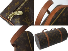 Load image into Gallery viewer, LOUIS VUITTON ルイヴィトン パピヨン30 ハンドバッグ M51365 筒型 モノグラムキャンバス ブラウン 美品 中古 4b001006