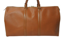 画像をギャラリービューアに読み込む, LOUIS VUITTON ルイヴィトン エピ キーポル50 ボストンバッグ ハンドバッグ M42968 エピレザー ブラウン ゴールド金具 美品 中古 4b001008