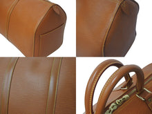 画像をギャラリービューアに読み込む, LOUIS VUITTON ルイヴィトン エピ キーポル50 ボストンバッグ ハンドバッグ M42968 エピレザー ブラウン ゴールド金具 美品 中古 4b001008