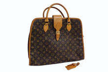 画像をギャラリービューアに読み込む, LOUIS VUITTON ルイヴィトン リヴォリ ハンドバッグ M53380 モノグラム PVC ブラウン 美品 中古 4b001012