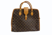 画像をギャラリービューアに読み込む, LOUIS VUITTON ルイヴィトン リヴォリ ハンドバッグ M53380 モノグラム PVC ブラウン 美品 中古 4b001012