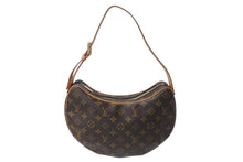 画像をギャラリービューアに読み込む, LOUIS VUITTON ルイヴィトン クロワッサンMM ショルダーバッグ M51512 モノグラムキャンバス ブラウン 美品 中古 4b001024
