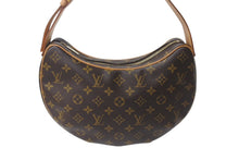 画像をギャラリービューアに読み込む, LOUIS VUITTON ルイヴィトン クロワッサンMM ショルダーバッグ M51512 モノグラムキャンバス ブラウン 美品 中古 4b001024