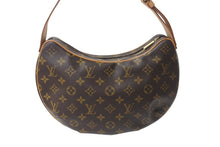 画像をギャラリービューアに読み込む, LOUIS VUITTON ルイヴィトン クロワッサンMM ショルダーバッグ M51512 モノグラムキャンバス ブラウン 美品 中古 4b001024