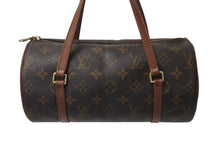 Load image into Gallery viewer, 極美品 LOUIS VUITTON ルイヴィトン パピヨン26 ハンドバッグ M51386 モノグラム PVC レザー ブラウン ゴールド金具 中古 4b001025