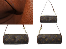 Load image into Gallery viewer, 極美品 LOUIS VUITTON ルイヴィトン パピヨン26 ハンドバッグ M51386 モノグラム PVC レザー ブラウン ゴールド金具 中古 4b001025